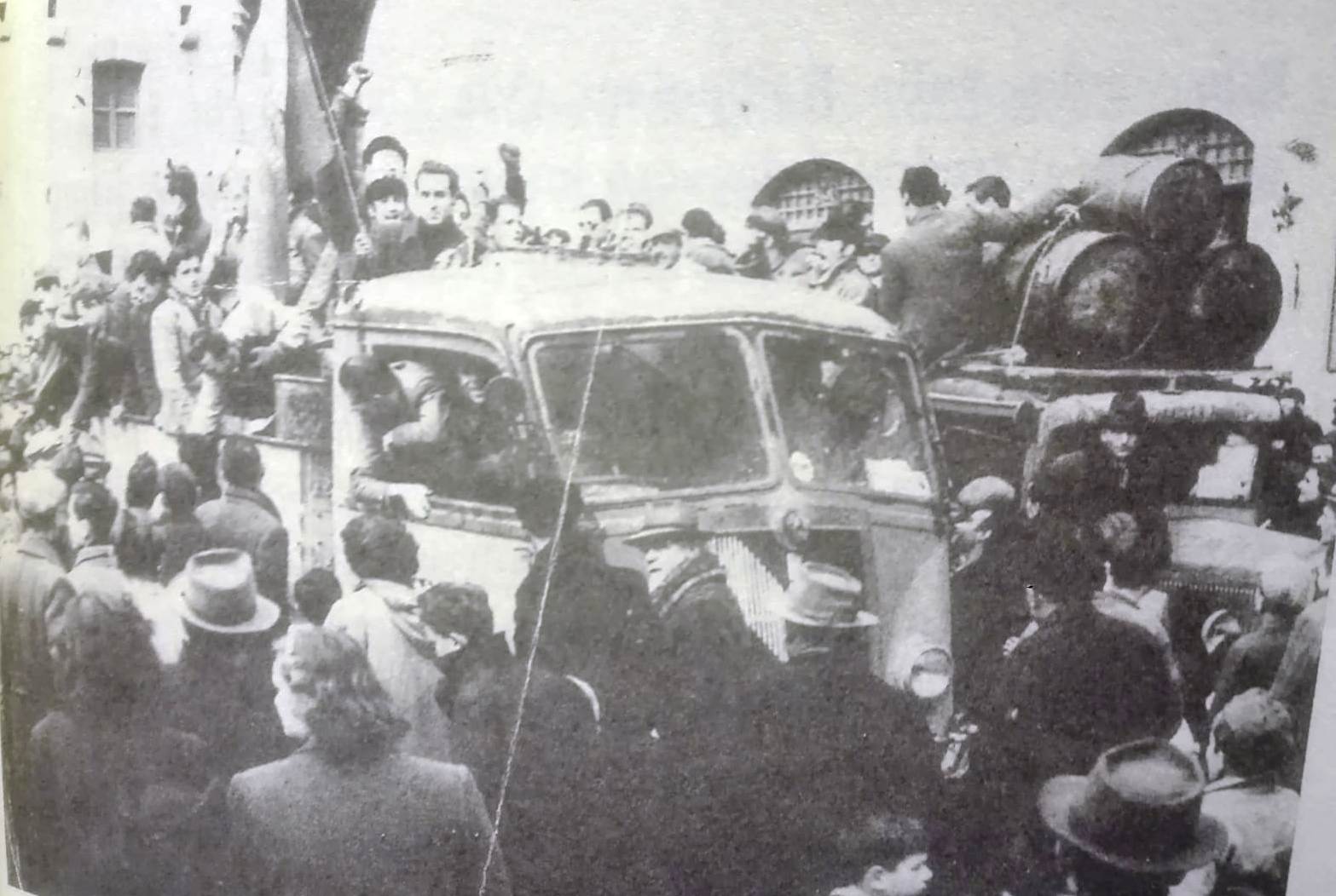 1945/2025 - 80° anniversario della partenza dei volontari sangimignanesi