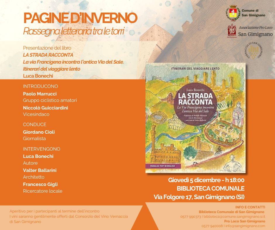 Pagine d'Inverno: presentazione del libro "La strada racconta" 