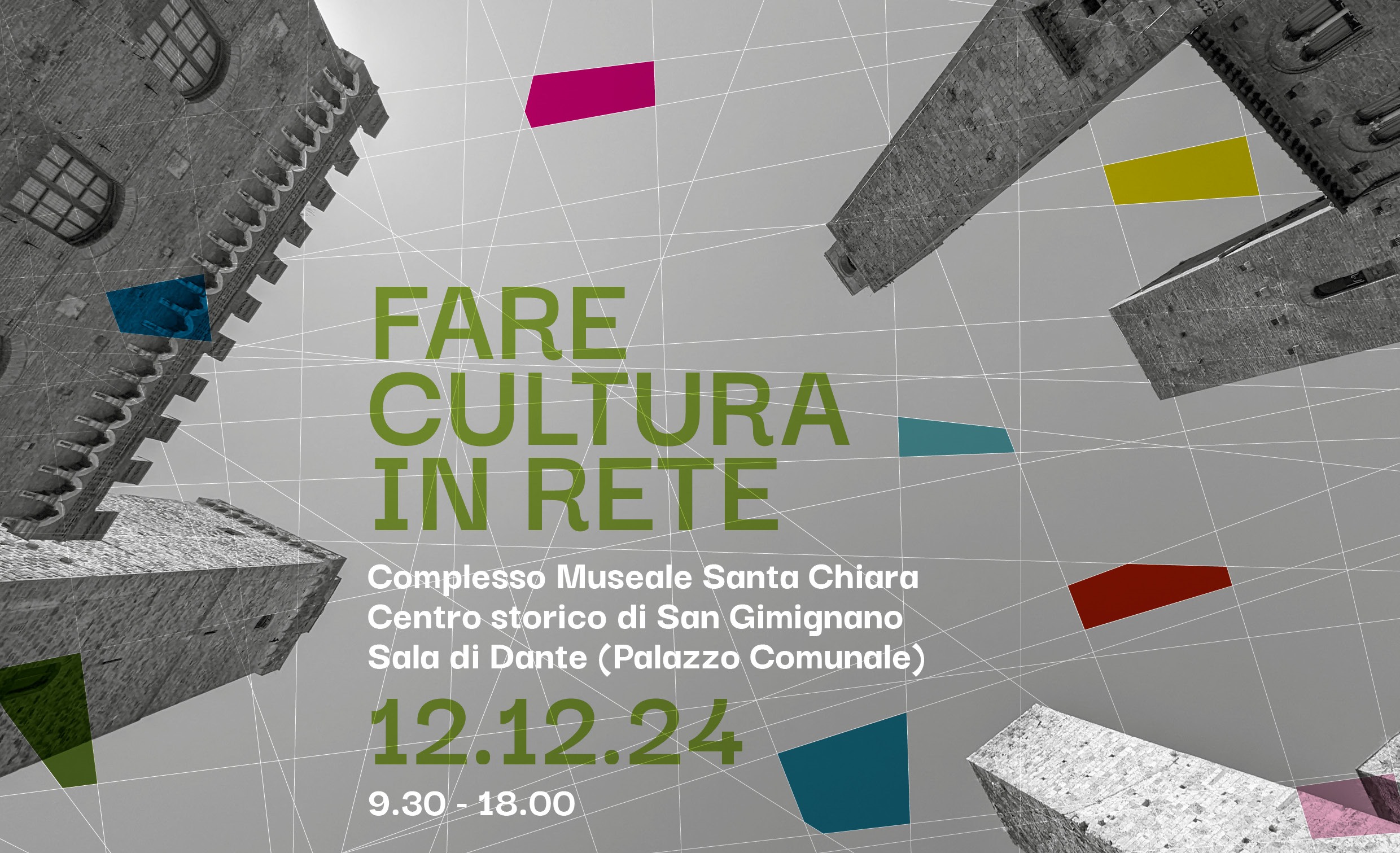 Giovedì 12 dicembre FARE CULTURA IN RETE Convegno dedicato a musei, reti culturali e sviluppo sostenibile