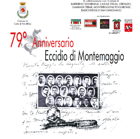 Calendario delle iniziative per il 79° anniversario dell'Eccidio di Montemaggio