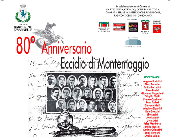 80° Anniversario Eccidio di Montemaggio 